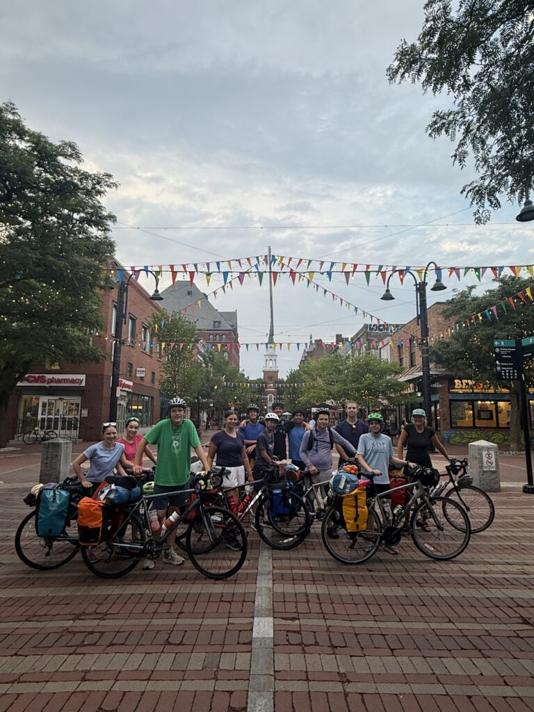 NYM Trekkers Reach Burlington, VT