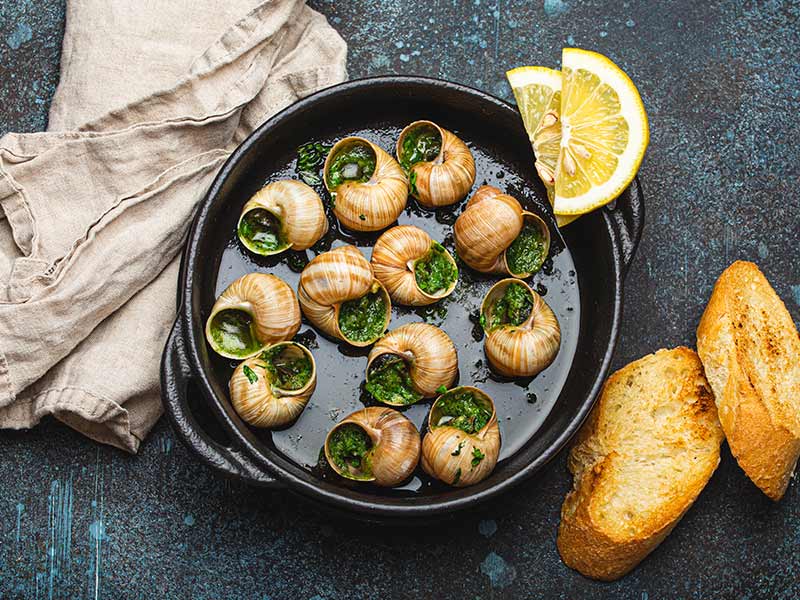 Escargots de Bourgogne Snails with Garlic Butter and Parsley