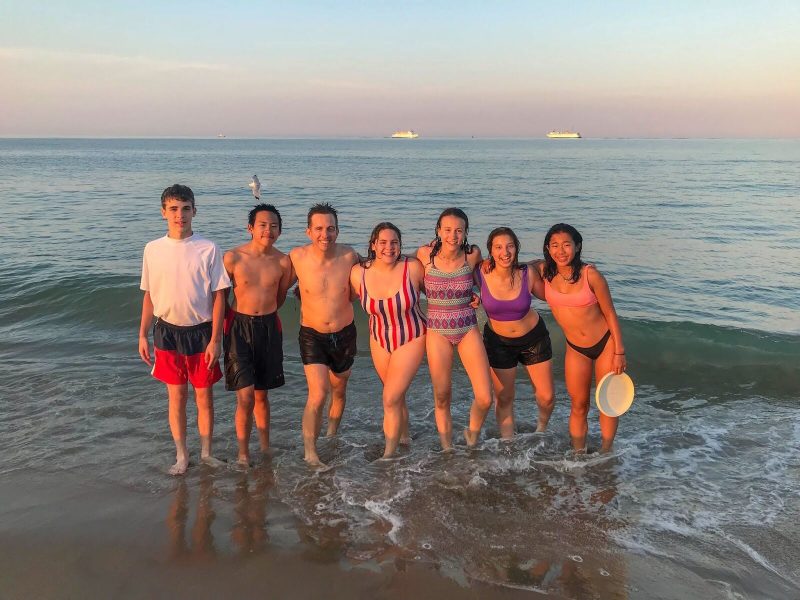 teen bike tourists in cape cod
