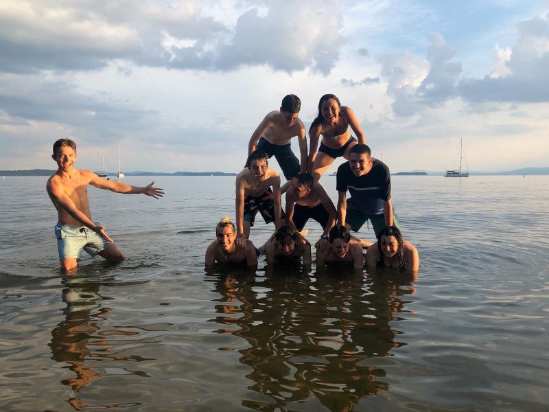 teen trekkers in cape cod