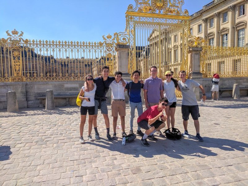 teen bike riders in paris france