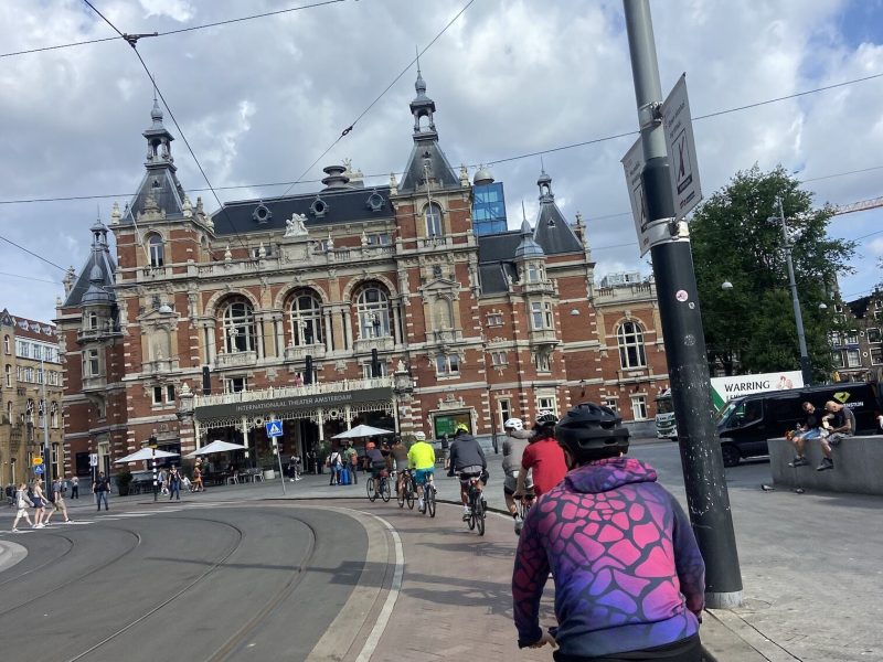 teen cyclists in france